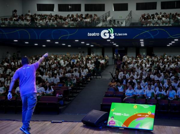 Estudantes da rede estadual revisam conteúdo para Enem e Saeb com jogos e desafios gamificados(Imagem:Ascom Seduc)