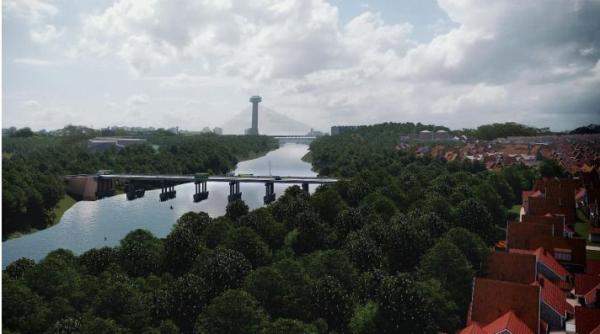 Maquetes mostram como ficará Ponte da UFPI, obra que contou com contribuição de Ciro Nogueira(Imagem:Ascom)