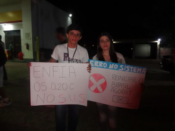 Realizada 2ª Mobilização Reivindicadora em Floriano.(Imagem:FlorianoNews)