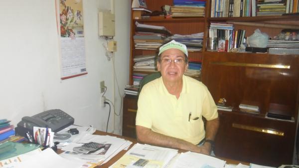 Conegundes Gon&ccedil;alves de Oliveira, presidente do Sicom&eacute;rcio.(Imagem:FlorianoNews)