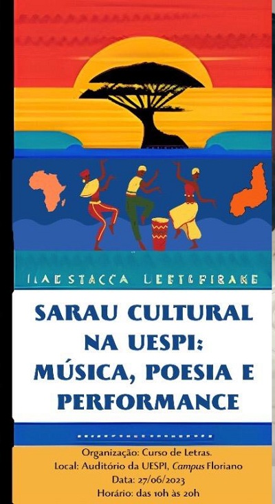Curso de Letras da Uespi promove "Sarau Cultural: Música, Poesia e Performance"