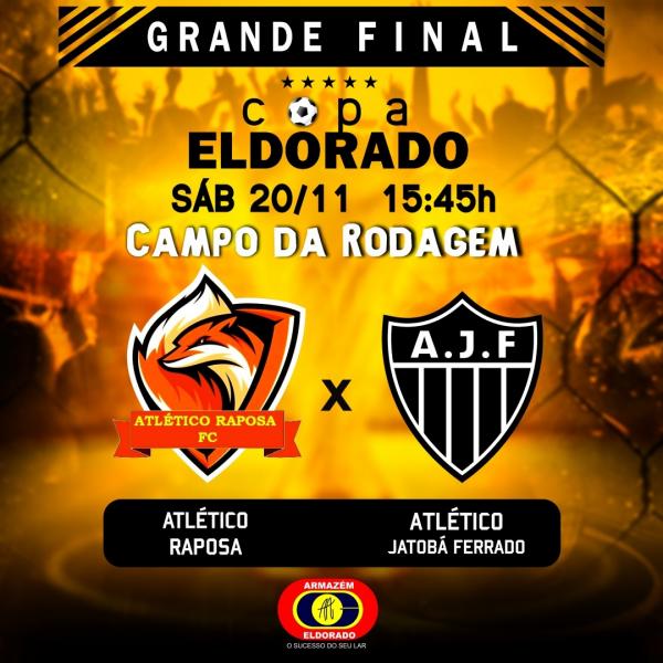 Grande final da Copa Eldorado ser&aacute; realizada no dia 20 de novembro(Imagem:Divulga&ccedil;&atilde;o)