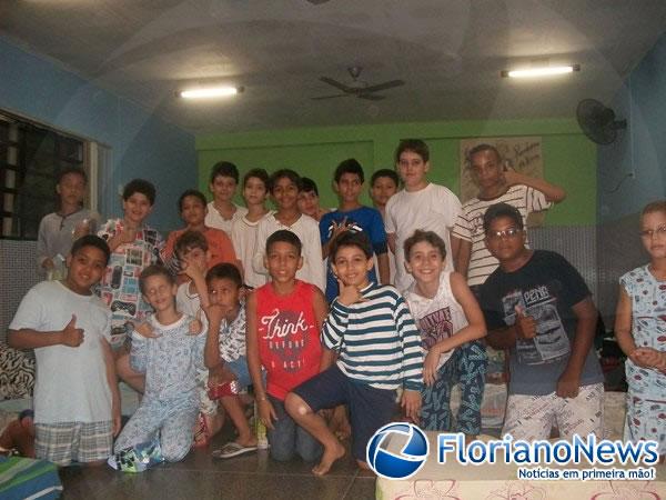 Escola Pequeno Pr&iacute;ncipe encerrou ano letivo com III Noite do Pijama(Imagem:FlorianoNews)