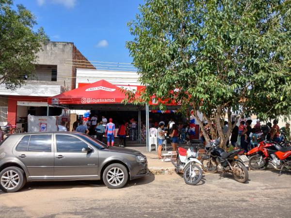 Lojas Vamol inaugura filial em Barão de Grajaú-MA com grande festa e ofertas especiais.(Imagem:FlorianoNews)