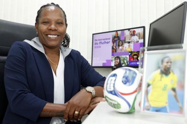 Formiga, ex-jogadora da Sele&ccedil;&atilde;o Brasileira de Futebol. (Imagem: Bruno Peres/Ag&ecirc;ncia Brasil)