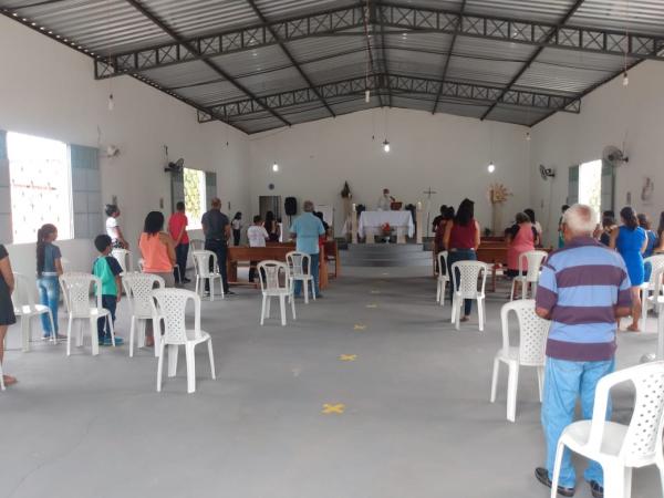 Igreja Nossa Senhora das Merc&ecirc;s(Imagem:FlorianoNews)