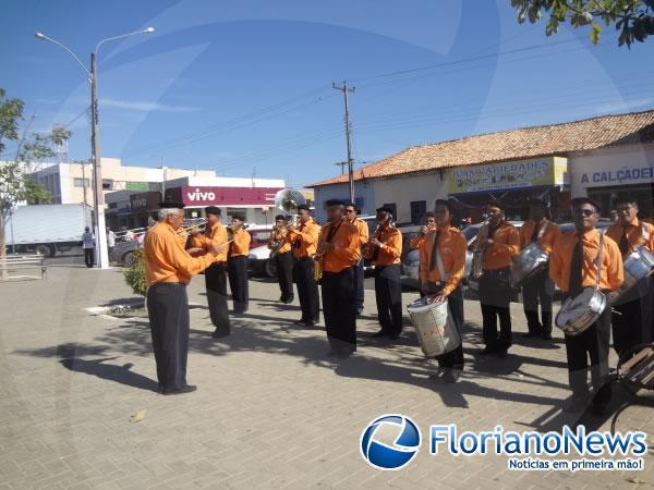 Aberta oficialmente a Semana da P&aacute;tria em Floriano.(Imagem:FlorianoNews)
