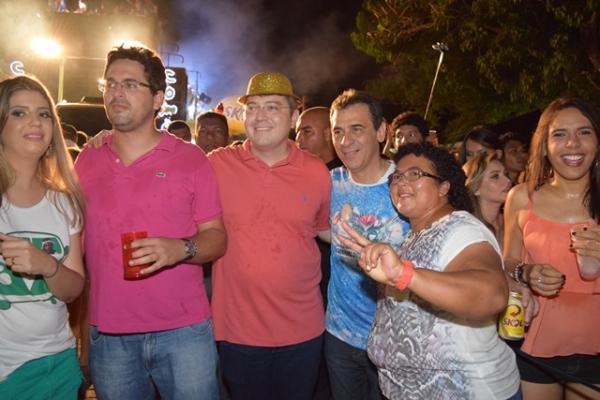 Record de público na segunda de Carnaval em Floriano(Imagem:Secom)