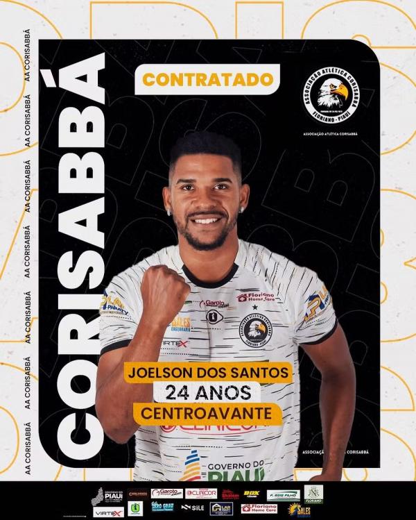 Joelson dos Santos, atacante Corisabb&aacute;.(Imagem: Reprodu&ccedil;&atilde;o/instagram/Corisabb&aacute;)