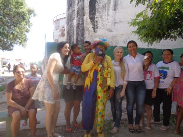 Posto de Saúde do Bairro Caixa D'água promove festa para crianças.(Imagem:FlorianoNews)