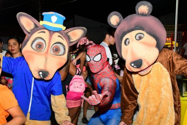 Assistência Social de Floriano comemora o Dia das Crianças com festas na sede e no campo(Imagem:Secom)
