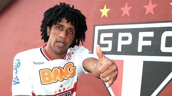 Destaque no Botafogo, Cort&ecirc;s quer brilhar no S&atilde;o Paulo.(Imagem:Rubens Chiri / Site oficial do SPFC)