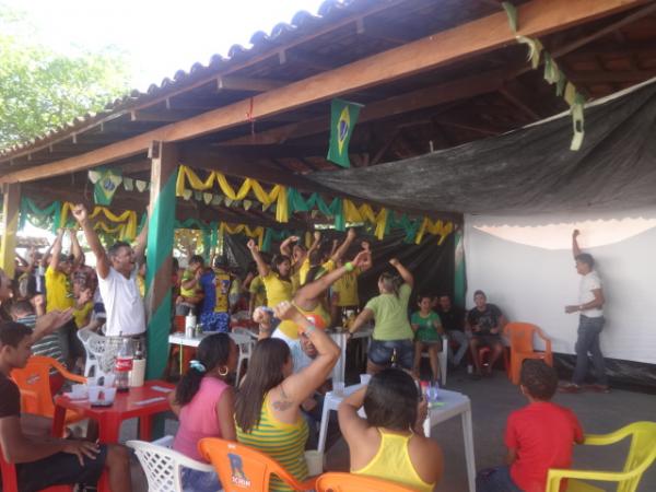Torcidas de Floriano e Barão de Grajaú comemoraram vitória sofrida do Brasil contra o Chile