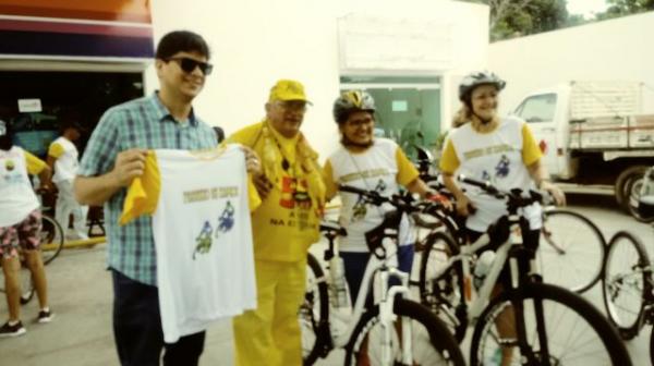 Passeio Ciclístico de Ramos reúne desportistas profissionais e amadores de Floriano. (Imagem:FlorianoNews)