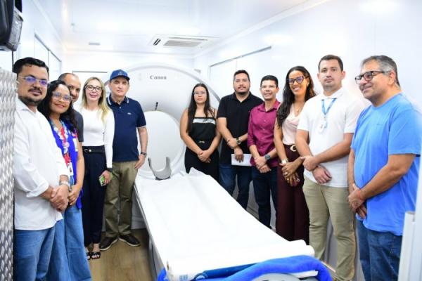 Prefeitura de Floriano inicia atendimentos na Carreta da Tomografia e amplia acesso a exames especializados.(Imagem:Secom)
