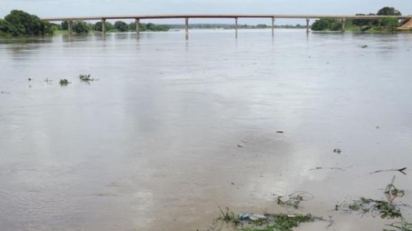 Luzilândia pode ter inundação em 24 horas e prefeitura prepara evacuação.(Imagem:Luzilândia On-line)