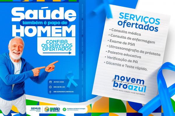 Novembro Azul(Imagem:Divulgação)