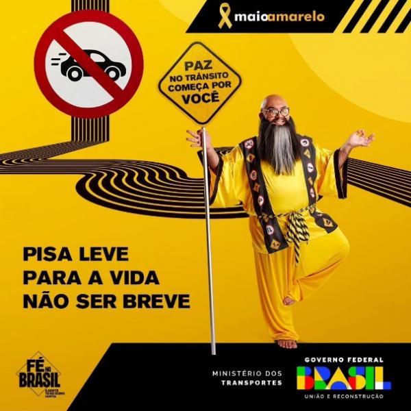Floriano em alerta: Maio Amarelo mobiliza sociedade pela seguran&ccedil;a no tr&acirc;nsito(Imagem:Reprodu&ccedil;&atilde;o/Instagram)