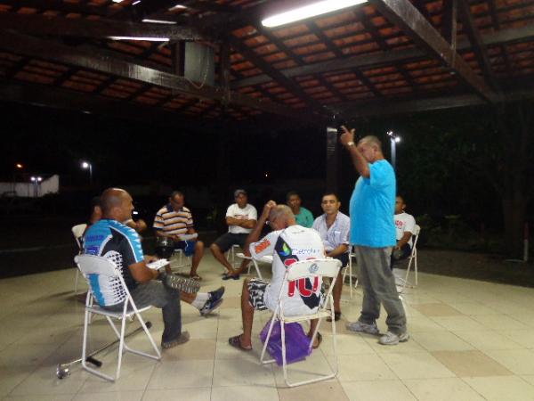 Realizada reunião para entrega de regulamento do Campeonato dos Quarentões
