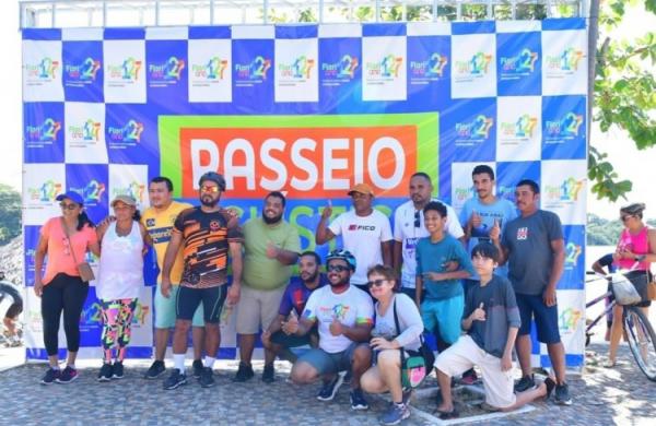 Floriano 127 anos: Passeio Ciclístico 2024 reúne centenas de ciclistas de todas as idades(Imagem:Secom)