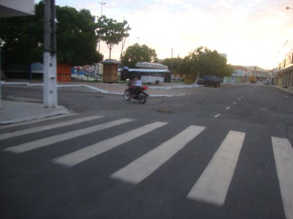 Amanhecer no centro de Floriano(Imagem:reda&ccedil;&atilde;o)