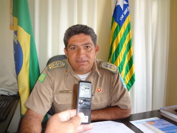 Major Rub&eacute;ns Lopes(Imagem:FlorianoNews)