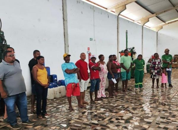 SEMAN de Floriano realiza a&ccedil;&atilde;o socioambiental em alus&atilde;o ao Dia Mundial dos Catadores de Recicl&aacute;veis(Imagem:Secom)