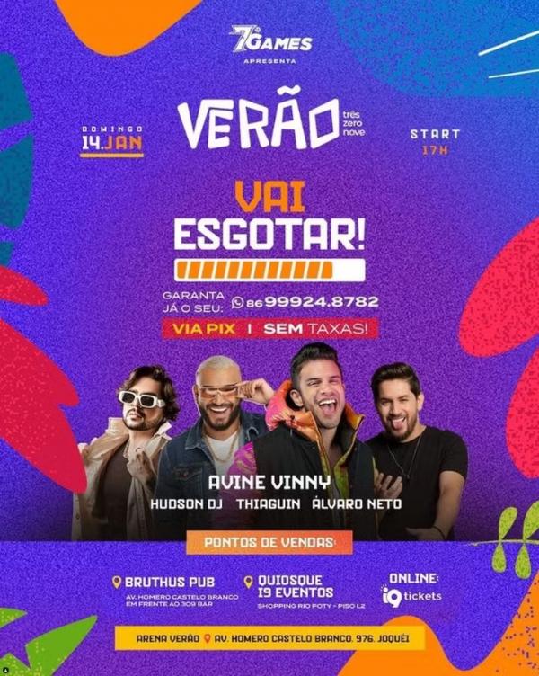 Ver&atilde;o 309 - pr&eacute;via de Carnaval.(Imagem:Divulga&ccedil;&atilde;o)