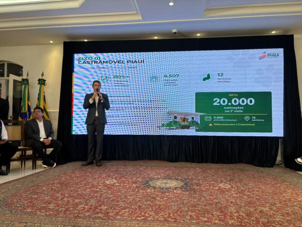 Feliphe Ara&uacute;jo, secret&aacute;rio da Semarh.(Imagem:Ascom Semarh)