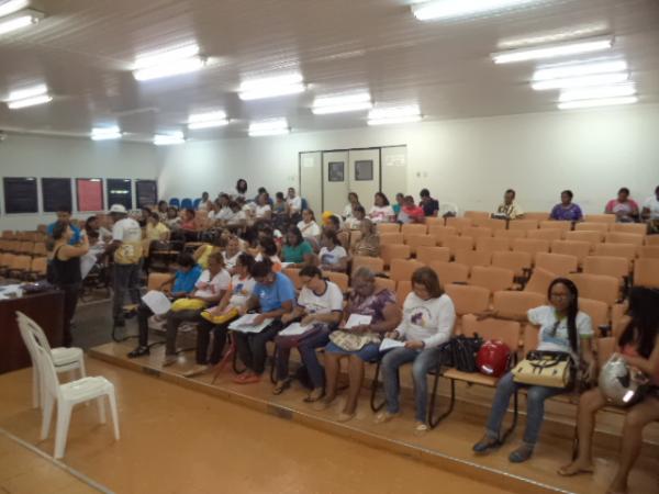 Simulado avalia conhecimentos dos Agentes de Sa&uacute;de sobre a Hansen&iacute;ase.(Imagem:FlorianoNews)
