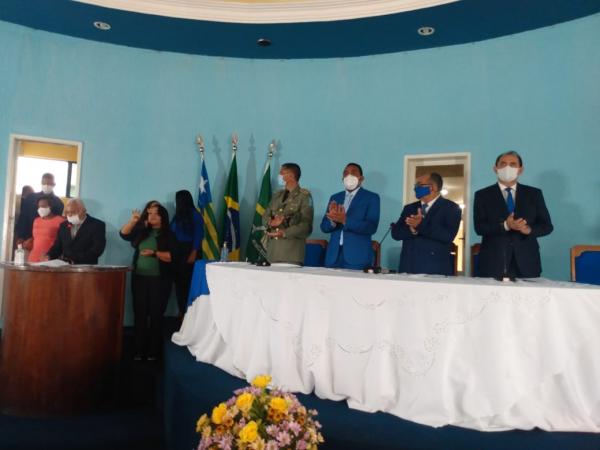 Solenidade na C&acirc;mara Municipal(Imagem:FlorianoNews)