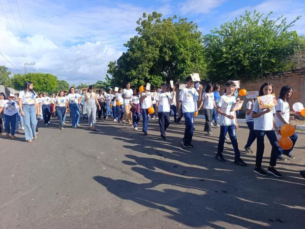 Prefeitura de Barão de Grajaú realiza caminhada da campanha Faça Bonito em combate ao abuso sexual infantil(Imagem:FlorianoNews)