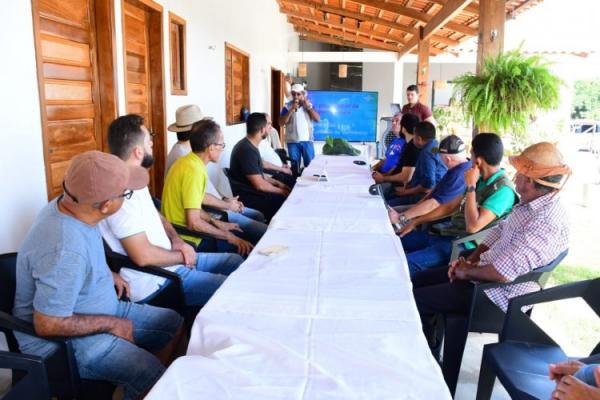 Rural: Prefeitura de Floriano participa de capacita&ccedil;&atilde;o em caprinocultura do SEBRAE(Imagem:Secom)