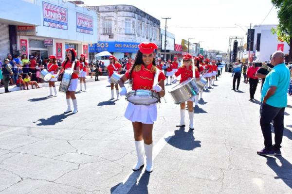 Desfile C&iacute;vico marca as comemora&ccedil;&otilde;es pela Independ&ecirc;ncia do Brasil em Floriano.(Imagem:Secom)