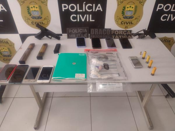  SSP-PI deflagra opera&ccedil;&atilde;o em Floriano e prende seis suspeitos de homic&iacute;dios.(Imagem:FlorianoNews)