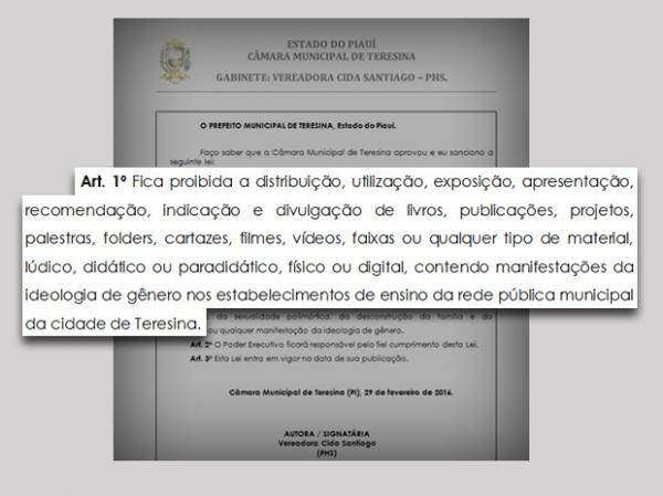 Conselho LGBT pede veto ao projeto que proíbe debate de gênero na escola