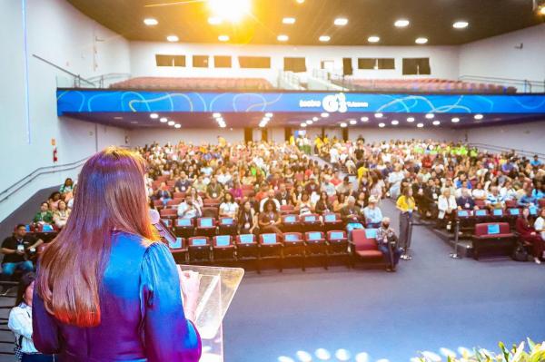 Margarete Coelho se destaca ao acompanhar o maior evento de tecnologia do Nordeste, realizado no Piau&iacute;(Imagem:Ascom)
