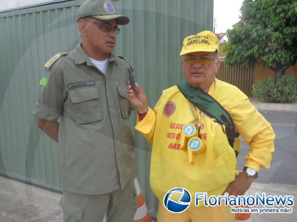 Deputado visita Comando Geral da Polícia Militar de Floriano.(Imagem:FlorianoNews)