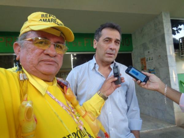 Prefeito Gilberto J&uacute;nior(Imagem:FlorianoNews)
