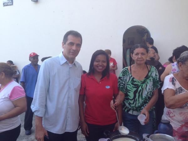 Bairro Alto da Cruz inicia festejo com alvorada e caf&eacute; da manh&atilde;.(Imagem:SECOM)