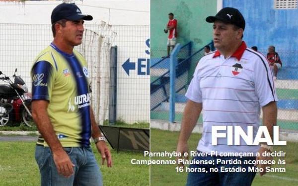 Parnahyba e River-PI começam a decidir o Piauiense em final inédita.(Imagem:GLOBOESPORTE.COM)