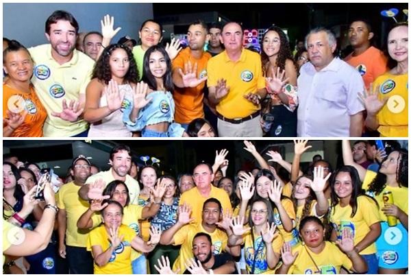 Comício mobiliza multidão e fortalece campanha da Coligação