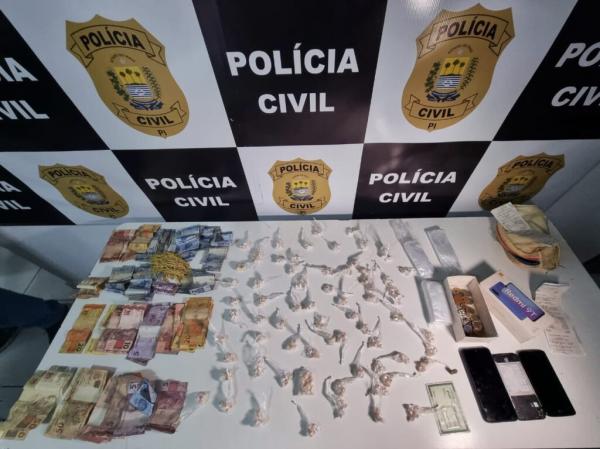 Traficante é preso perto da Polinter no bairro Dirceu com 710 pedras de crack