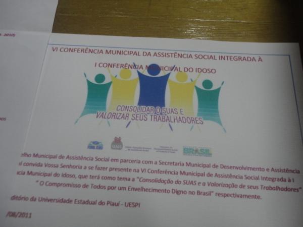 I Confer&ecirc;ncia do Idoso(Imagem:Florianonews)