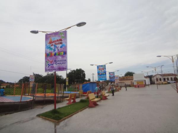 Bar&atilde;o de Graja&uacute; se prepara para um grande carnaval(Imagem:FlorianoNews)