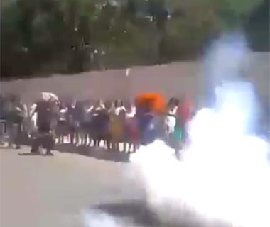 Estilhaços de bomba deixa feridos durante desfile em Bom Jesus
