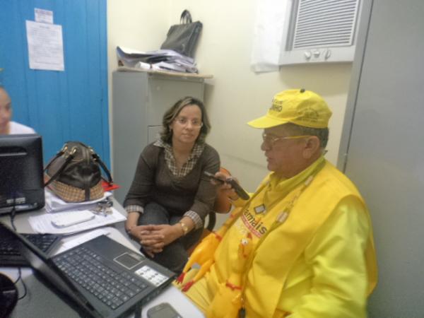 Kal&iacute;up Marques, coordenadora de Imuniza&ccedil;&atilde;o da Secretaria Municipal de Sa&uacute;de.(Imagem:FlorianoNews)
