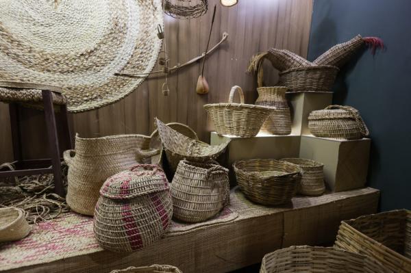 Artesanato em palha, madeira e bordados encanta turistas no Museu do Piauí(Imagem:Divulgação)