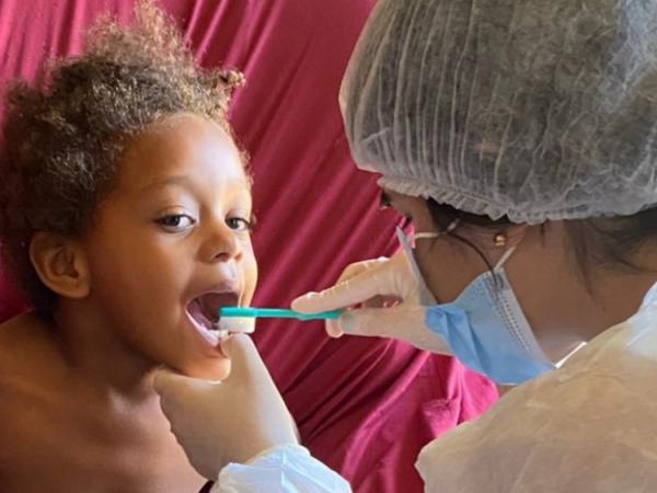 Saúde de Floriano promove visitas domiciliares odontológicas.(Imagem:Secom)