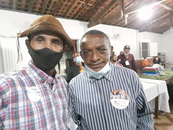 Deputado do Pequi (&agrave; direita) &eacute; eleito Presidente da Associa&ccedil;&atilde;o dos Vaqueiros de Floriano.(Imagem:FlorianoNews)